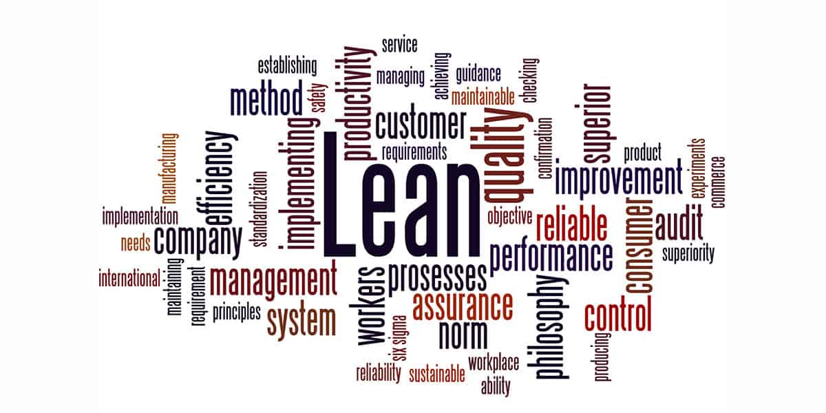 Lean project management methodology