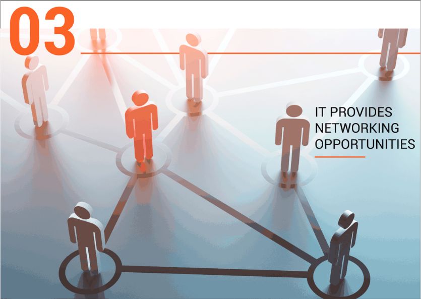 It Provides Networking Opportunities It Provides Networking Opportunities
