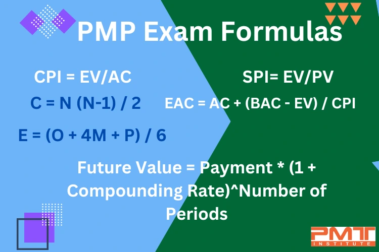 pmp formulas and calculations