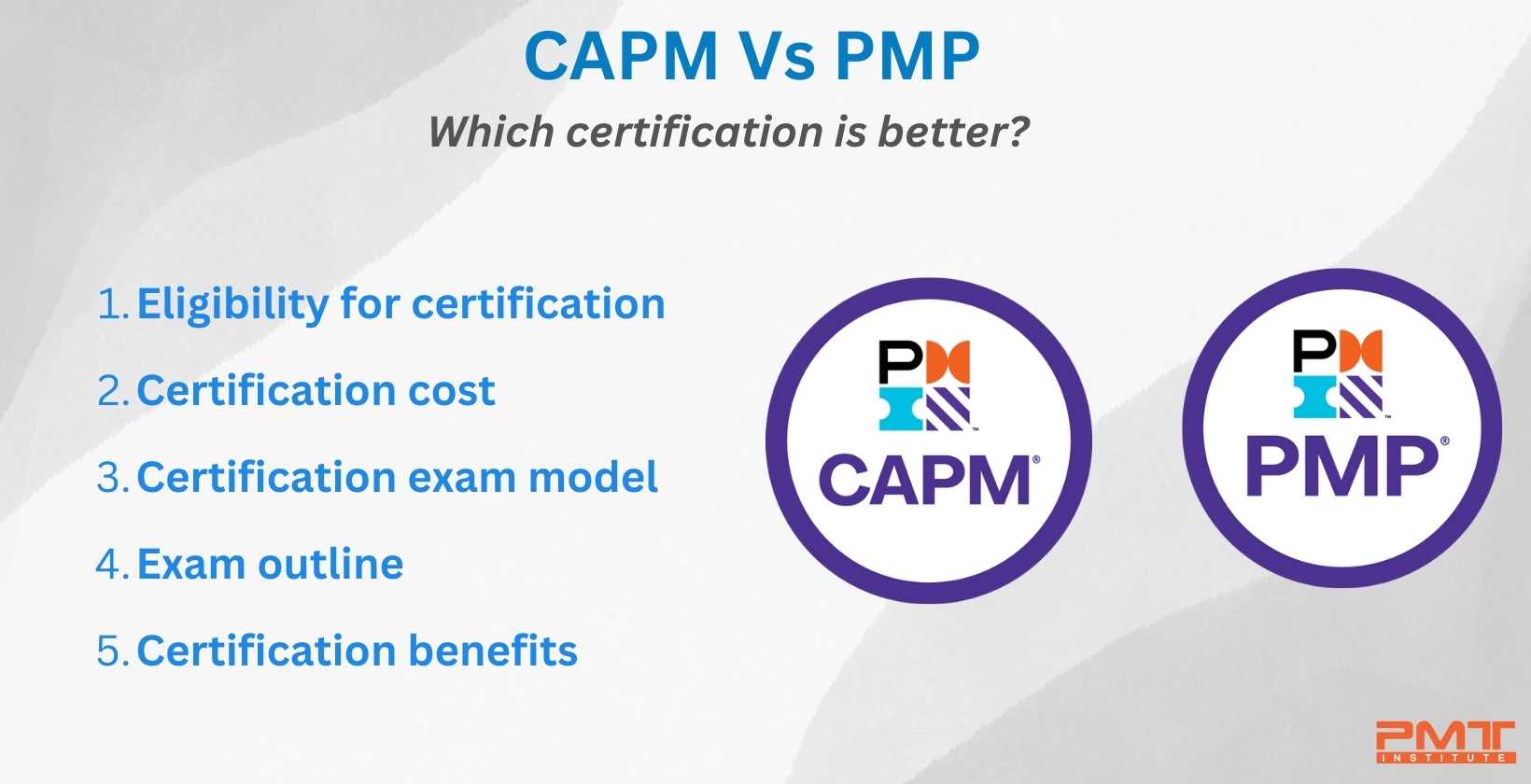 PMP Vs CAPM