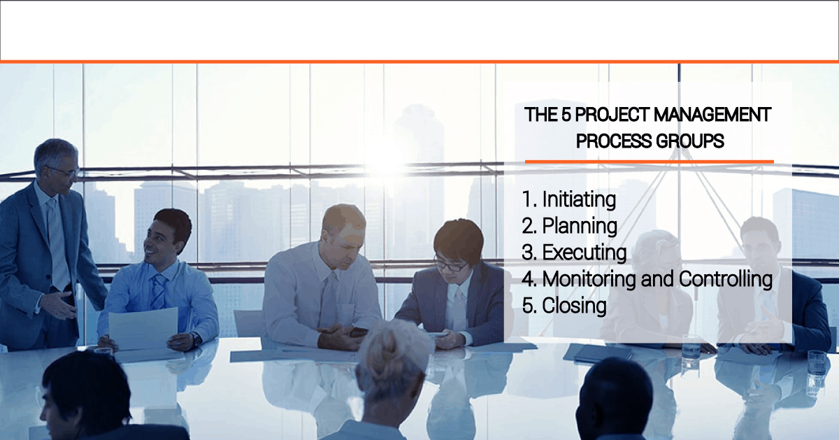types of project management proces groups