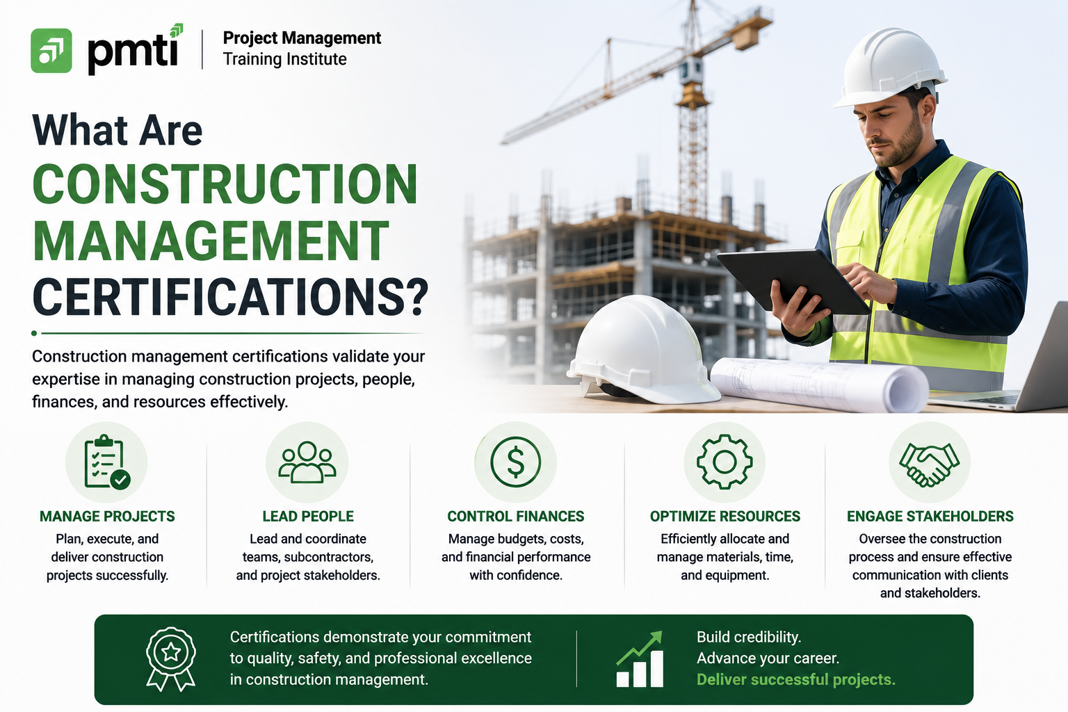 The Complete Guide to Construction Management Certification - PMTI